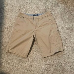 Khaki Fox Brand Shorts